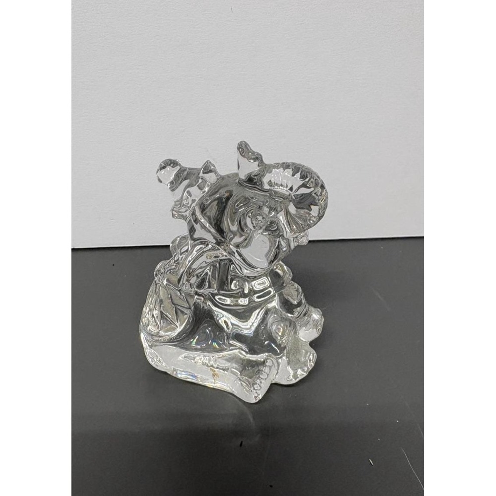 Princess House Cat 24% Lead Crystal Circus Elephant Figurine  Made in Germany